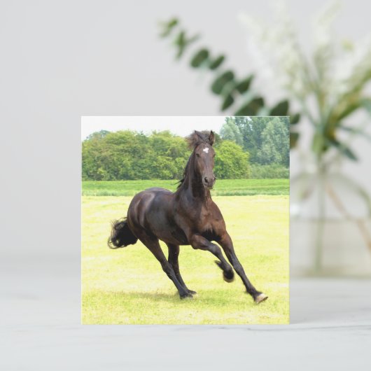 Einladung auf Platz - maßgeschneidert (Stehend Vorderseite)