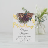 Einladung auf Postkarte (Stehend vorne)