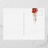 Einladung auf Postkarte (Rückseite)