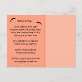 Einladung auf Postkarte - Frankenstein & Datum (Rückseite)