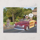 Einladung auf Postkarte individuell einstellbar (Vorderseite)