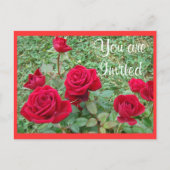 Einladung auf Postkarte oder Ankündigung anpassen (Vorderseite)