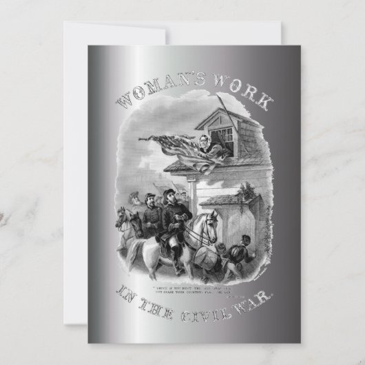 Einladung aus dem zivilen Krieg (Vorderseite)