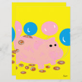 Einladung / Babydusche (Vorne/Hinten)