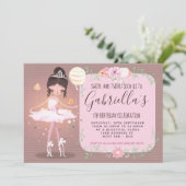 Einladung Ballerina (Stehend Vorderseite)