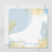 Einladung Baptism Celebration (Rückseite)