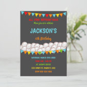 Einladung Baseball zum Geburtstag (Stehend Vorderseite)