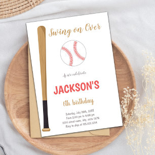 Einladung Baseball zum Geburtstag