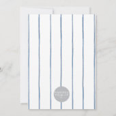 Einladung Baseball zum Geburtstag (Rückseite)