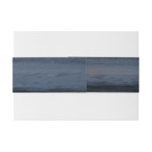 Einladung Bauchband Sonnenuntergang über den Ozean Einladungsbanderole (Rückseitenbeispiel)