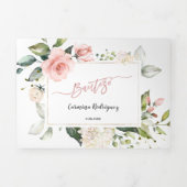 Einladung Bautizo Con Flores Foto Taufe (Cover)