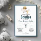 Einladung Bautizo Spanisch Taufe Baby Boy