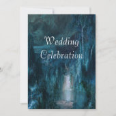 Einladung| Bergwasserfall Einladung (Vorderseite)