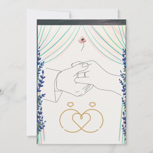 Einladung, besondere einladung (Rückseite)