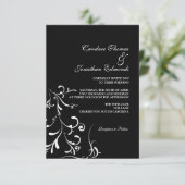 Einladung| Blütengras III|Blase Einladung (Stehend Vorderseite)