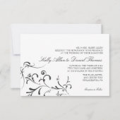 Einladung| Blütengraue|Wb Einladung (Vorderseite)