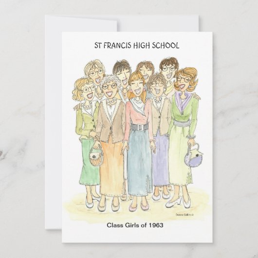 Einladung Brauch 1963 Gals Einladung (Vorderseite)