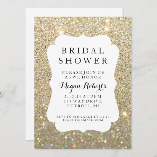 Einladung - Brautparty Day Fab (Vorne/Hinten)