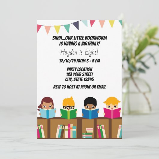 Einladung buchen (Stehend Vorderseite)