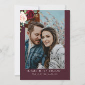 Einladung Burgund Save the Date (Rückseite)