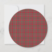 Einladung Burrell Scottish Wedding Round (Rückseite)