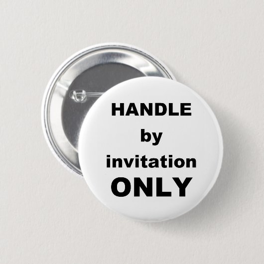 Einladung Button (Vorne & Hinten)
