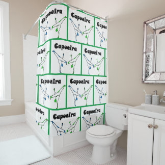 Einladung capoeira batizado duschvorhang