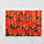 Einladung chinesischer Laternen (Vorderseite)