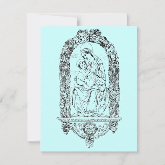 Einladung christlicher Symbole (Vorderseite)