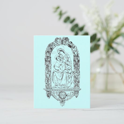 Einladung christlicher Symbole (Stehend Vorderseite)