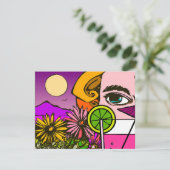 Einladung Cocktail-Party-Lounge (Stehend Vorderseite)