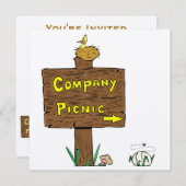 Einladung Corporate Company Picnic (Vorne/Hinten)