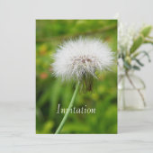 Einladung Dandelion (Stehend Vorderseite)