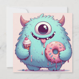 Einladung "Das gierige Monster"