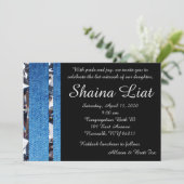 Einladung Denim & Diamonds III (Stehend Vorderseite)