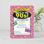 Einladung der 90er Jahre (Stehend Vorderseite)