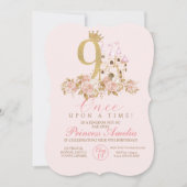 Einladung der 9. Prinzessin zum Geburtstag (Vorderseite)