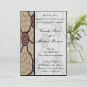 Einladung der Aborigine-Wedding Eora (Stehend Vorderseite)