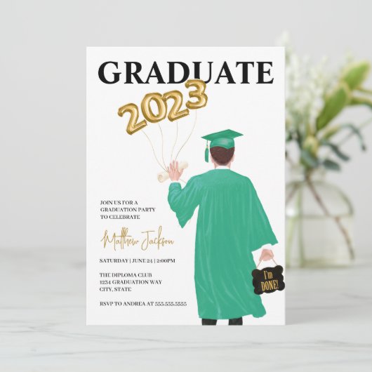 Einladung der Absolventen 2023 (Stehend Vorderseite)