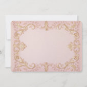 Einladung der afrikanischen amerikanischen Princes (Rückseite)