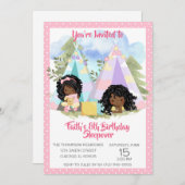 Einladung der Afroamerikaner Geburtstagspartei (Vorne/Hinten)