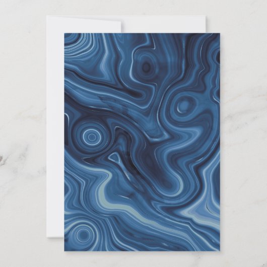 Einladung der Agate Collection (Rückseite)