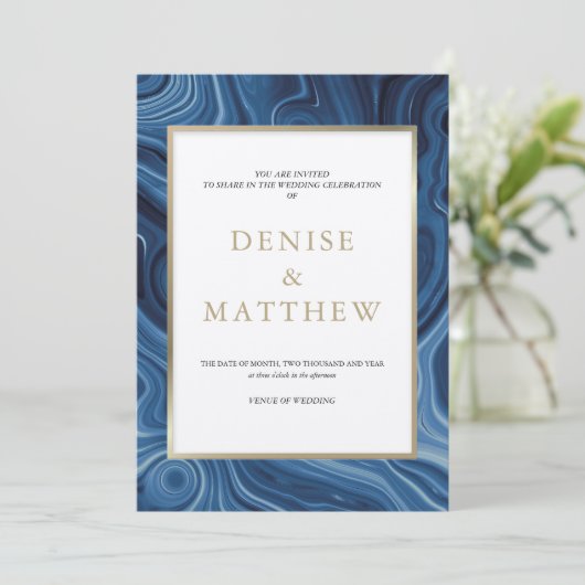 Einladung der Agate Collection (Stehend Vorderseite)