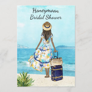Einladung der American Beach Bridal Dusche