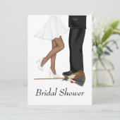 Einladung der American Bridal Dusche (Stehend Vorderseite)