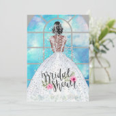 Einladung der American Bridal Dusche (Stehend Vorderseite)