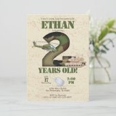 Einladung der Armee - 2. Geburtstag (Stehend Vorderseite)