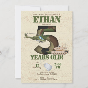 Einladung der Armee - 5. Geburtstag