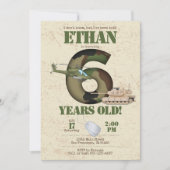 Einladung der Armee - 6. Geburtstag (Vorderseite)