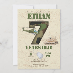 Einladung der Armee - 7. Geburtstag